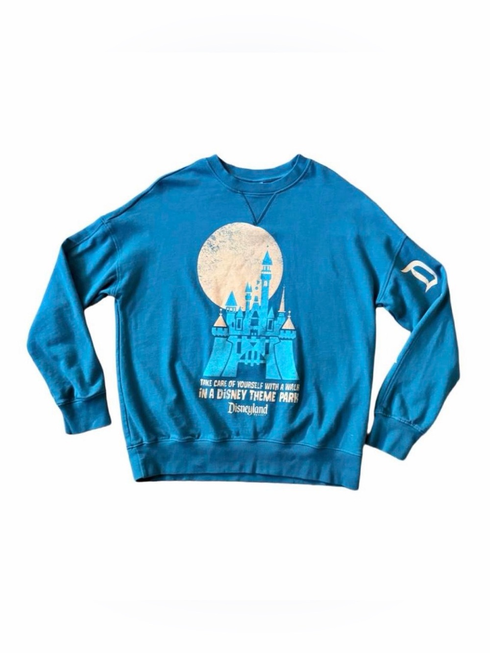 Disneyland Resort Sleeping Beauty Castle Crewneck L